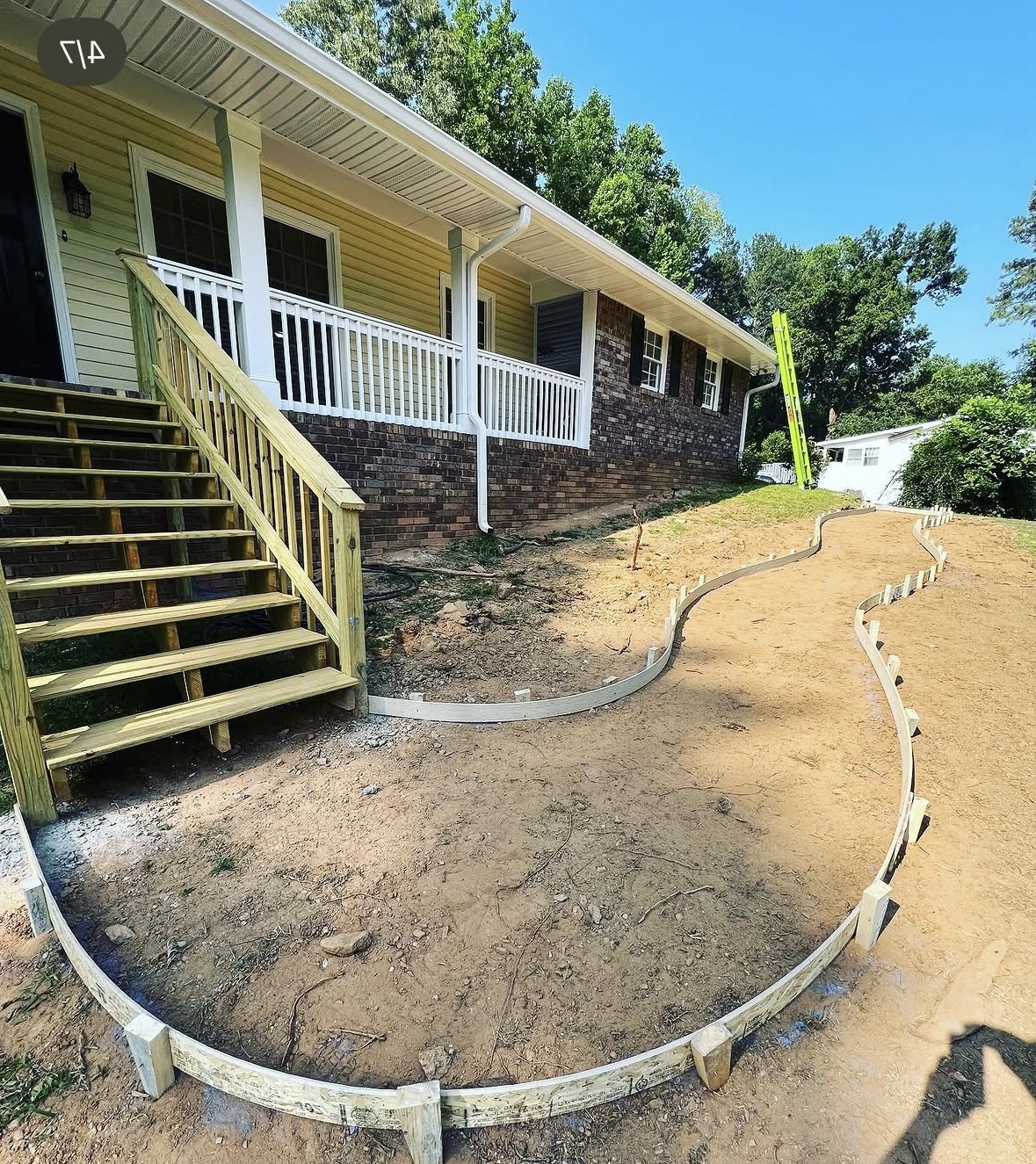 Curved Walkway Forms