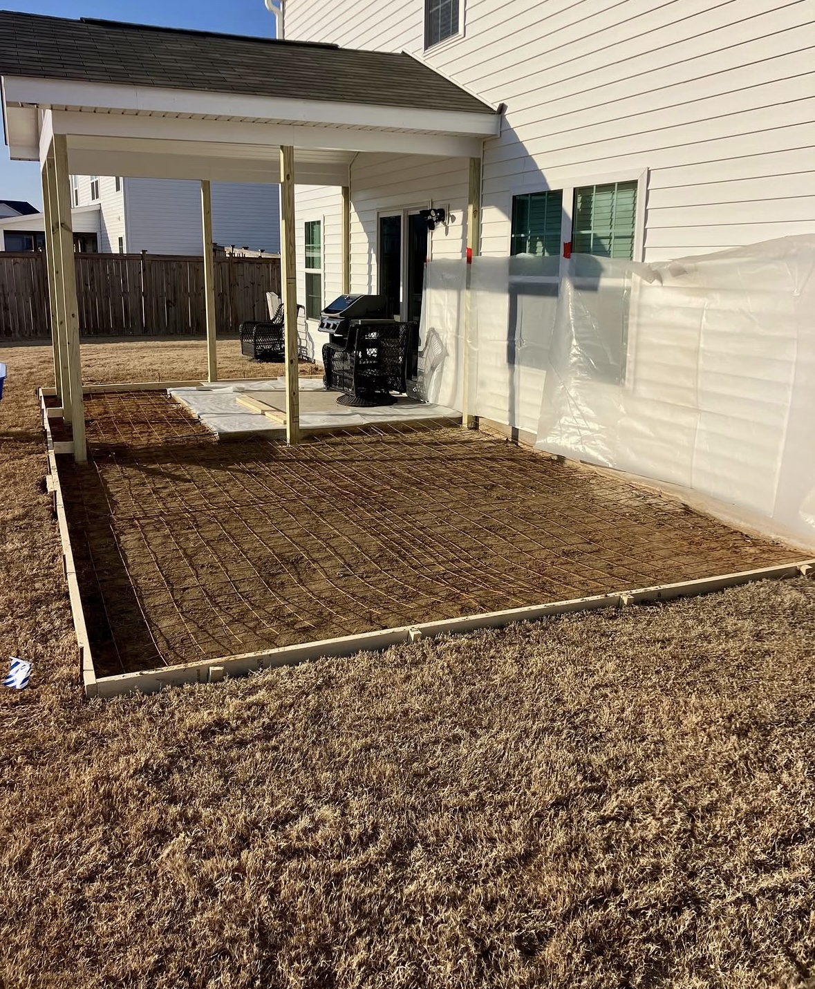 Patio Prep & Forms